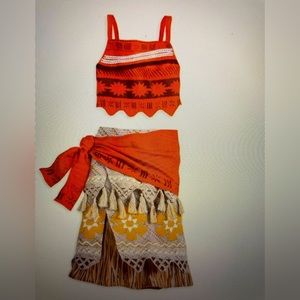 Disney Moana Custome for Kids size5/6